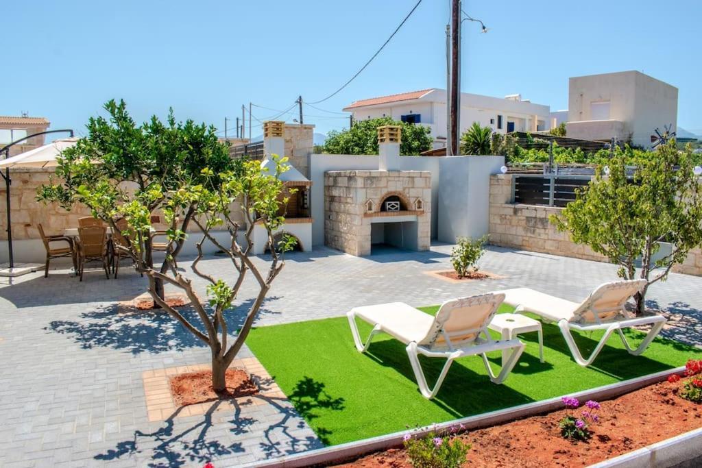 Md Residence Near The Beach W Bbq And Private Parking Херсониссос Экстерьер фото